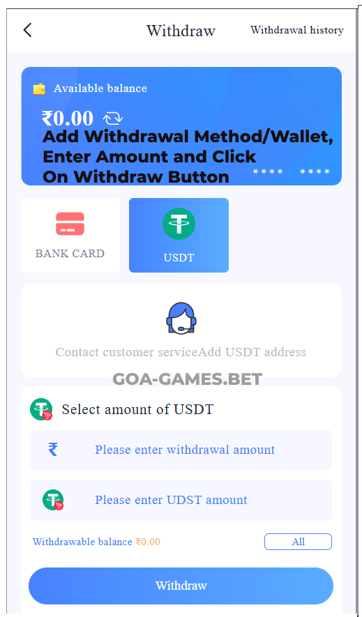 withdraw r